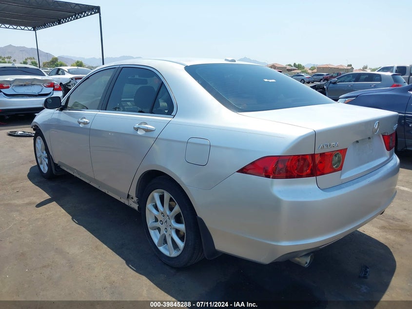 2007 Acura Tsx VIN: JH4CL96897C006070 Lot: 39845288