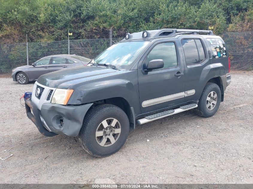 2011 Nissan Xterra Pro-4X VIN: 5N1AN0NW2BC501326 Lot: 39845289