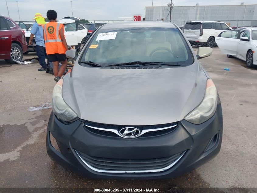 2013 Hyundai Elantra Gls VIN: 5NPDH4AEXDH331219 Lot: 39845295