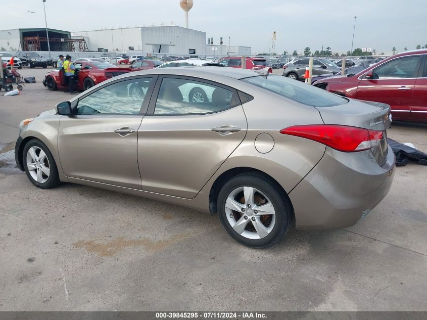 2013 Hyundai Elantra Gls VIN: 5NPDH4AEXDH331219 Lot: 39845295