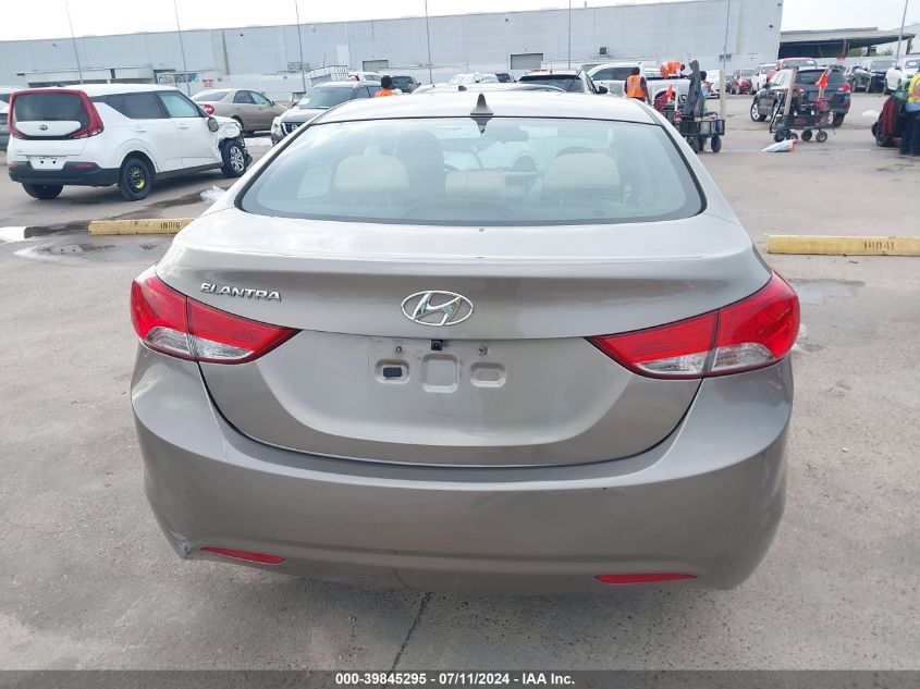 2013 Hyundai Elantra Gls VIN: 5NPDH4AEXDH331219 Lot: 39845295