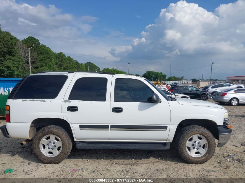 2004 Chevrolet Tahoe Ls VIN: 1GNEK13V74J249027 Lot: 39845302
