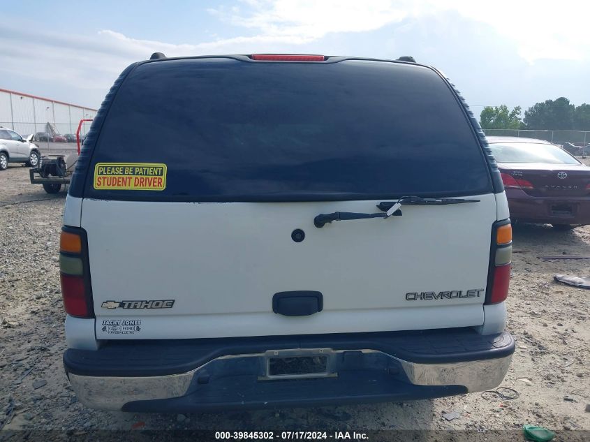 2004 Chevrolet Tahoe Ls VIN: 1GNEK13V74J249027 Lot: 39845302