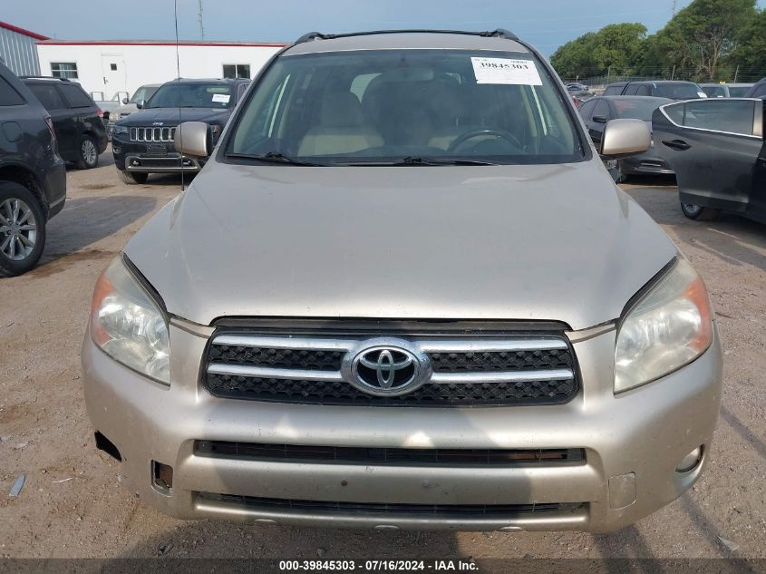 2008 Toyota Rav4 Limited VIN: JTMZD31V686075639 Lot: 39845303