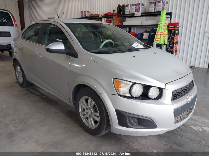 2012 Chevrolet Sonic 2Lt VIN: 1G1JC5SH8C4127760 Lot: 39845312