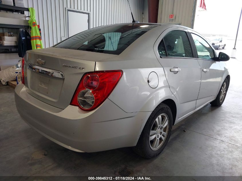 2012 Chevrolet Sonic 2Lt VIN: 1G1JC5SH8C4127760 Lot: 39845312