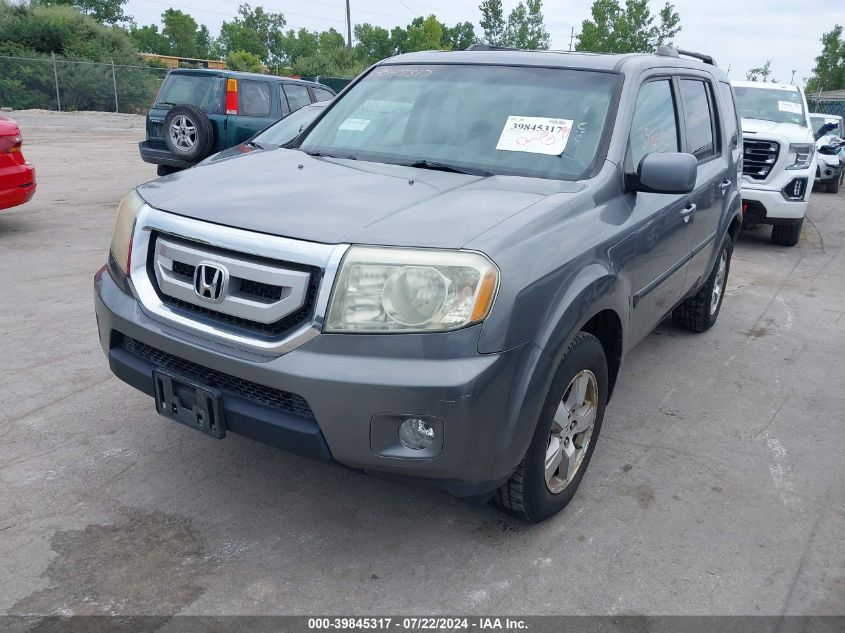 2009 Honda Pilot Ex-L VIN: 5FNYF48519B008440 Lot: 39845317