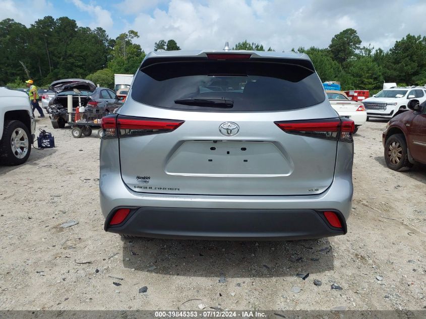 2021 Toyota Highlander Xle VIN: 5TDGZRAH4MS051890 Lot: 39845353