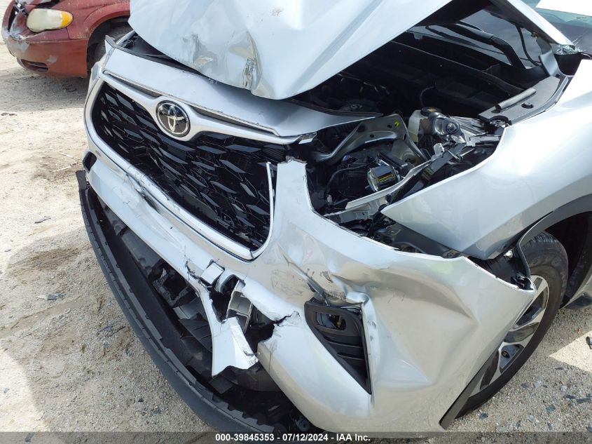 2021 Toyota Highlander Xle VIN: 5TDGZRAH4MS051890 Lot: 39845353