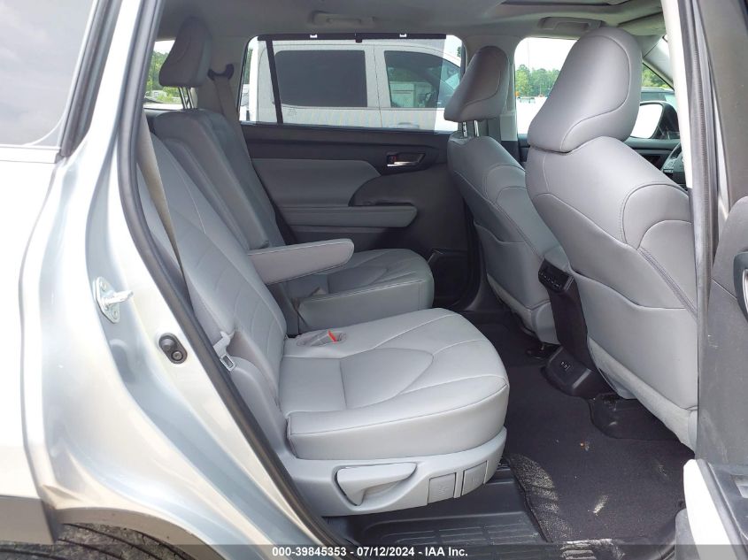 2021 Toyota Highlander Xle VIN: 5TDGZRAH4MS051890 Lot: 39845353