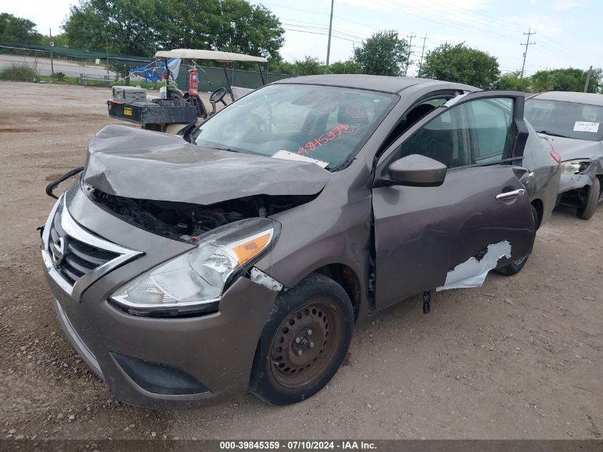 2016 Nissan Versa 1.6 S/1.6 S+/1.6 Sl/1.6 Sv VIN: 3N1CN7AP9GL808883 Lot: 39845359