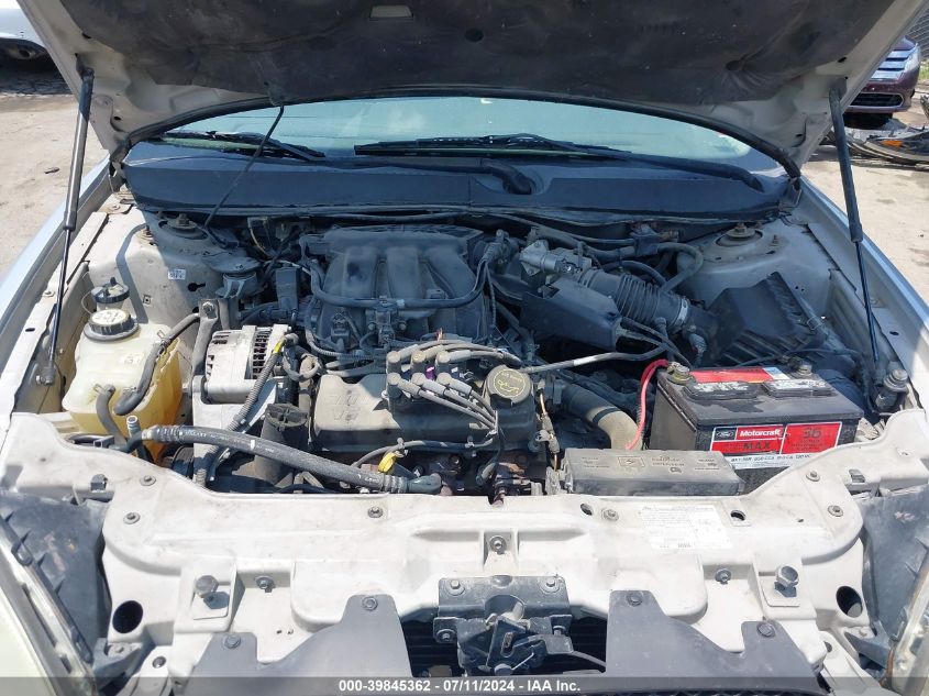 2006 Ford Taurus Sel VIN: 1FAFP56U16A180174 Lot: 39845362