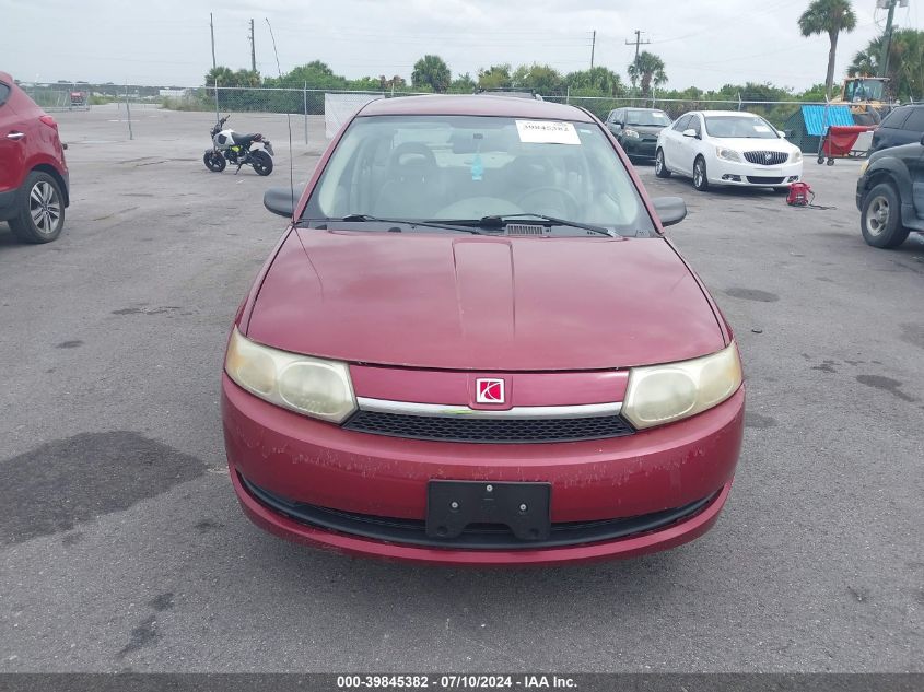 1G8AJ52F74Z168598 | 2004 SATURN ION