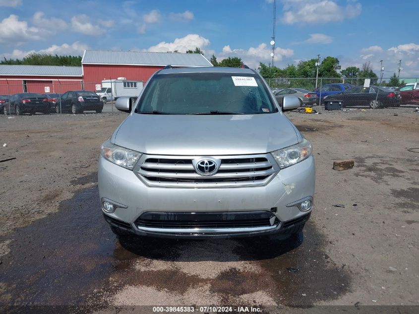 2012 Toyota Highlander Se V6 VIN: 5TDZK3EHXCS071757 Lot: 39845383
