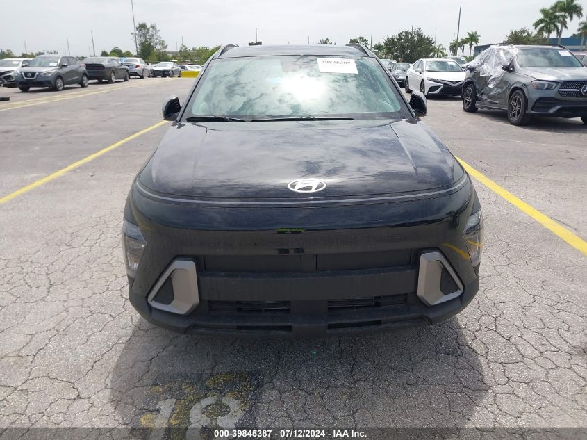 2024 Hyundai Kona Sel VIN: KM8HB3AB9RU109086 Lot: 39845387