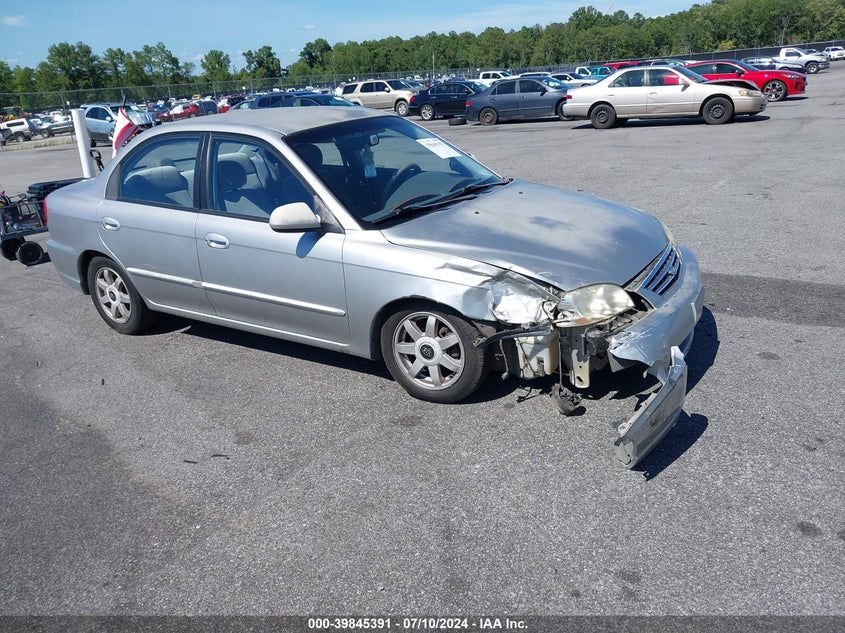 2003 Kia Spectra Ls VIN: KNAFB121935300124 Lot: 39845391