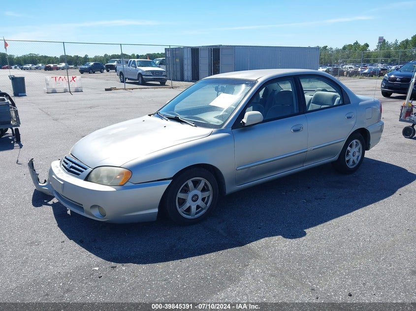 2003 Kia Spectra Ls VIN: KNAFB121935300124 Lot: 39845391