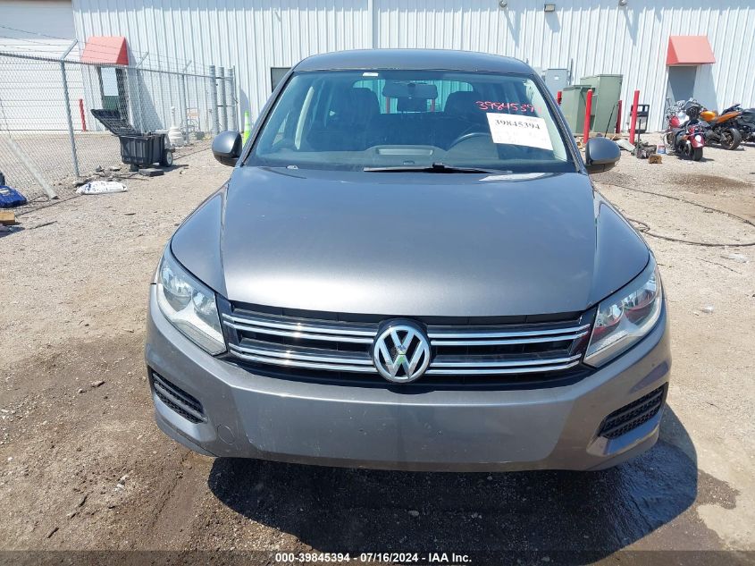 2014 VOLKSWAGEN TIGUAN SE - WVGBV3AX2EW625202