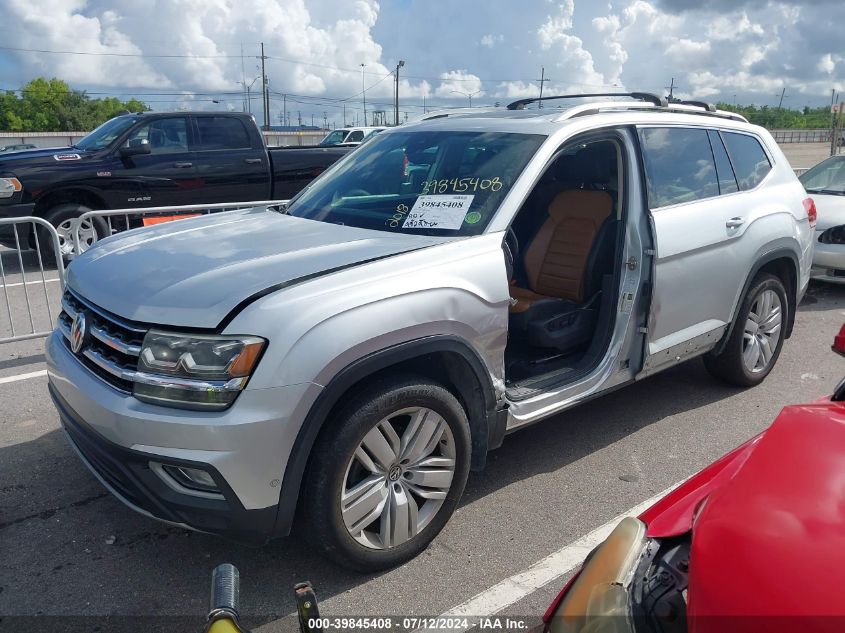 2018 Volkswagen Atlas 3.6L V6 Sel Premium VIN: 1V2NR2CA1JC541679 Lot: 39845408