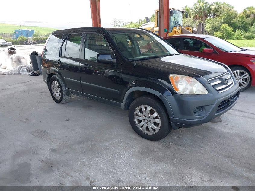 JHLRD78886C040626 2006 Honda Cr-V Ex