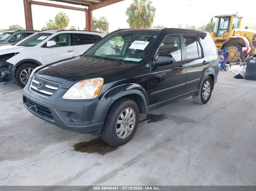 JHLRD78886C040626 2006 Honda Cr-V Ex