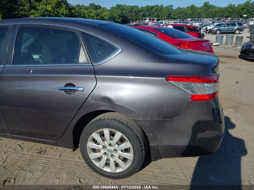 2013 Nissan Sentra Sv VIN: 3N1AB7AP3DL636054 Lot: 39845444