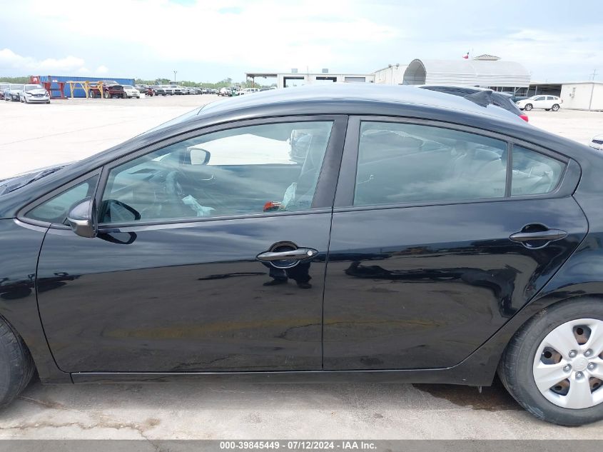 2016 Kia Forte Lx VIN: KNAFX4A60G5592607 Lot: 39845449