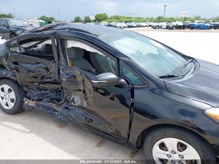 2016 Kia Forte Lx VIN: KNAFX4A60G5592607 Lot: 39845449