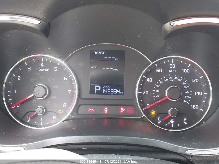 2016 Kia Forte Lx VIN: KNAFX4A60G5592607 Lot: 39845449