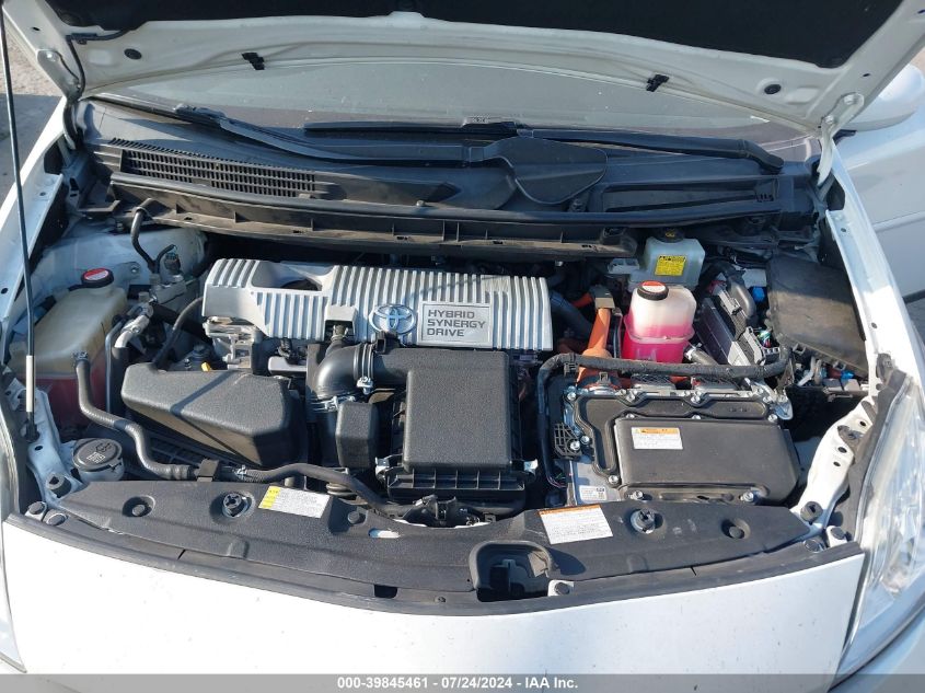 2015 Toyota Prius Two VIN: JTDKN3DU4F0476253 Lot: 39845461