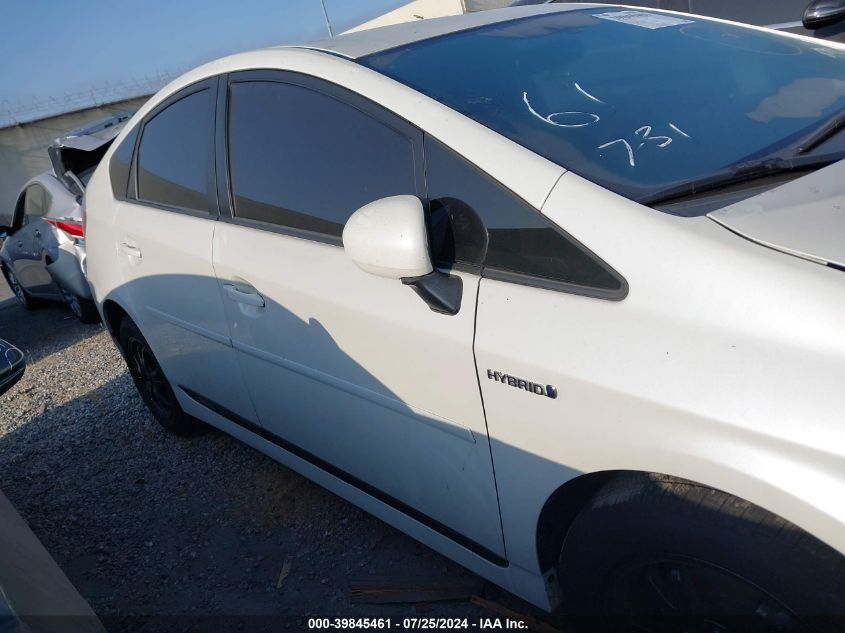 2015 Toyota Prius Two VIN: JTDKN3DU4F0476253 Lot: 39845461