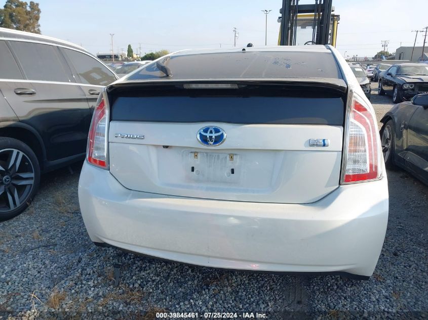 2015 Toyota Prius Two VIN: JTDKN3DU4F0476253 Lot: 39845461