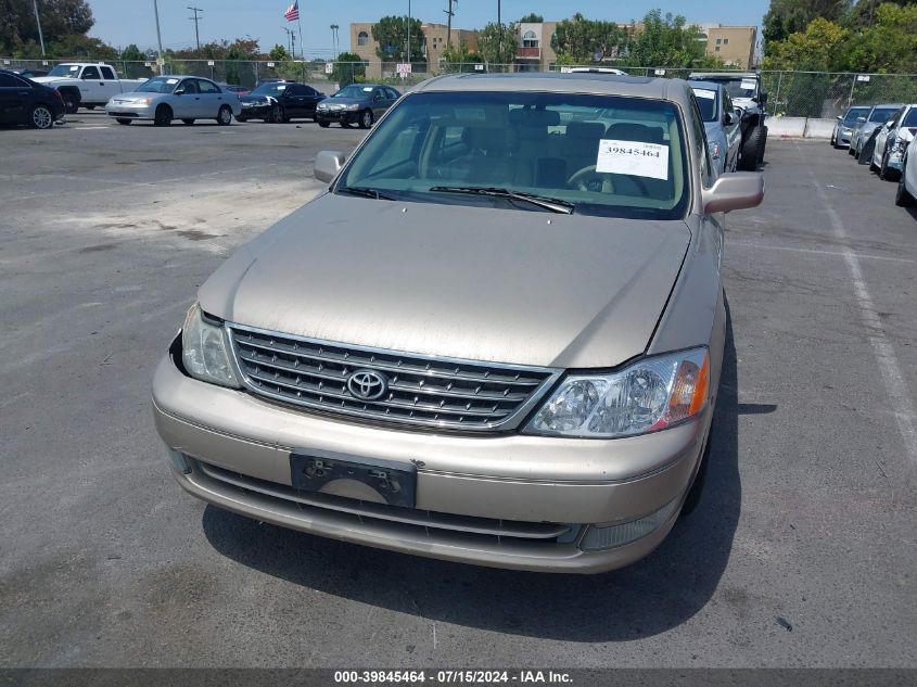 2003 Toyota Avalon Xls VIN: 4T1BF28BX3U313977 Lot: 39845464