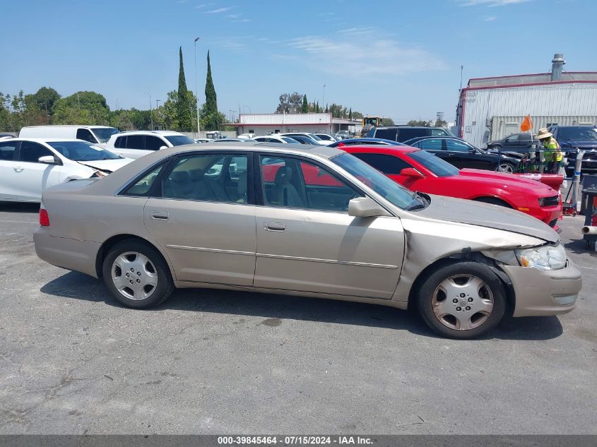 2003 Toyota Avalon Xls VIN: 4T1BF28BX3U313977 Lot: 39845464