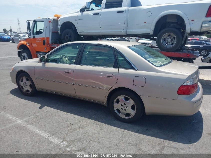 2003 Toyota Avalon Xls VIN: 4T1BF28BX3U313977 Lot: 39845464