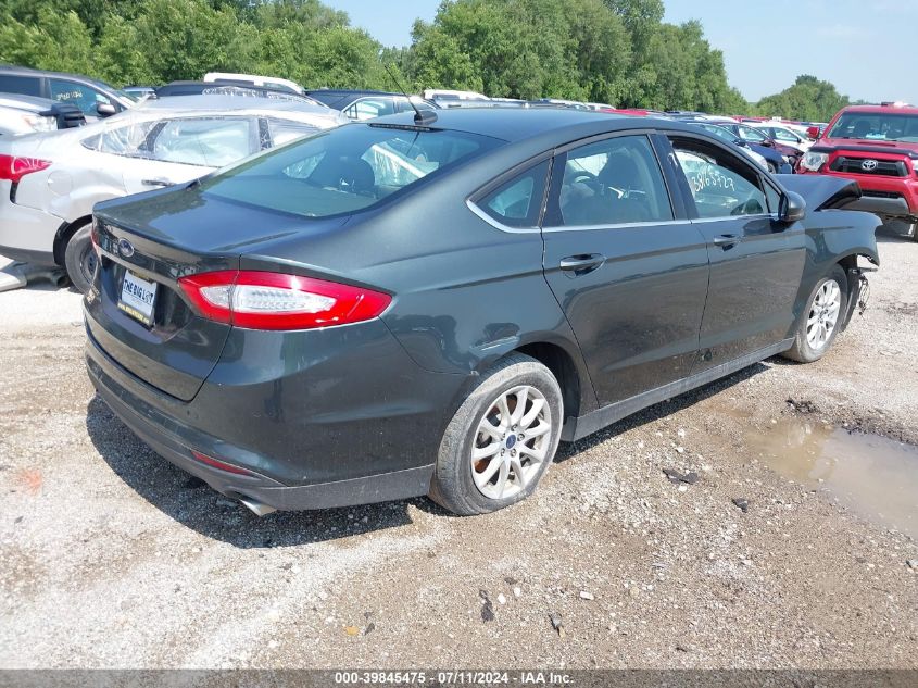 2016 FORD FUSION S - 3FA6P0G72GR152239