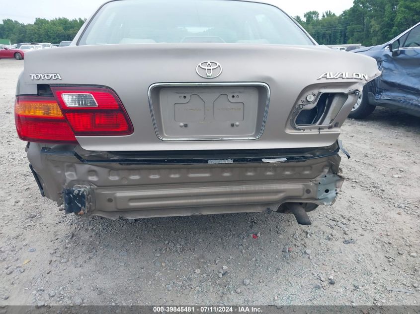 1999 Toyota Avalon Xl VIN: 4T1BF18B1XU291061 Lot: 39845481