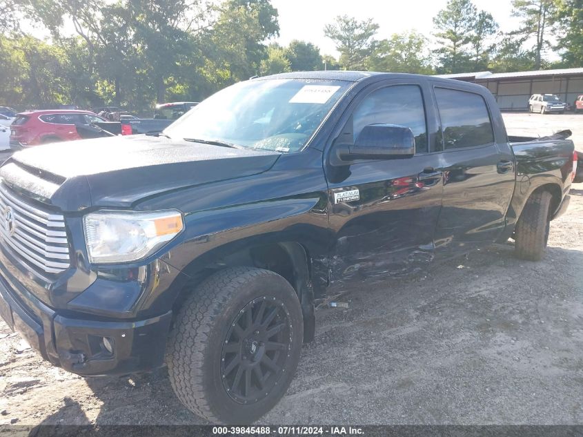 2016 Toyota Tundra Platinum 5.7L V8 VIN: 5TFAW5F17GX554072 Lot: 39845488