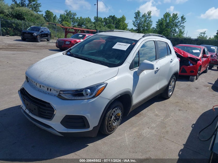 VIN KL7CJLSB3JB725802 2018 CHEVROLET TRAX 1LT