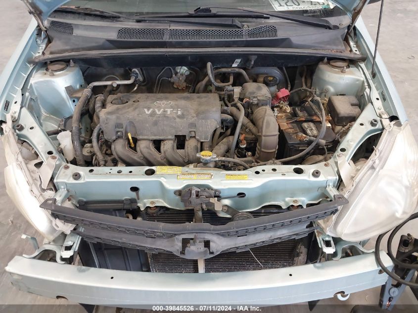 2005 Toyota Echo VIN: JTDBT123550373734 Lot: 39845526