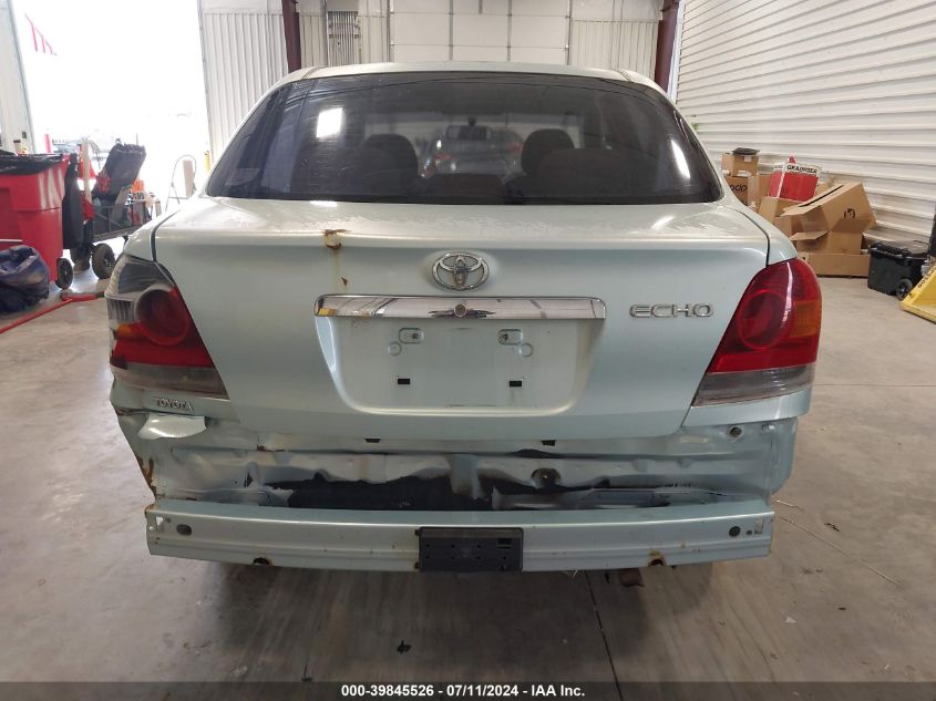 2005 Toyota Echo VIN: JTDBT123550373734 Lot: 39845526