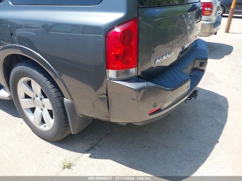 2012 Nissan Armada Sl VIN: 5N1BA0ND2CN619123 Lot: 39845537