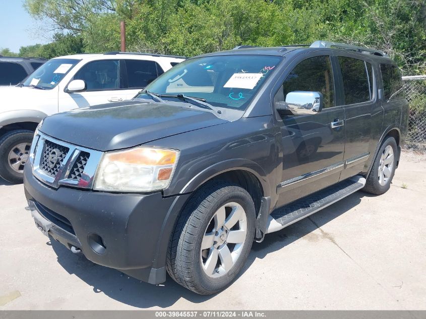 2012 Nissan Armada Sl VIN: 5N1BA0ND2CN619123 Lot: 39845537