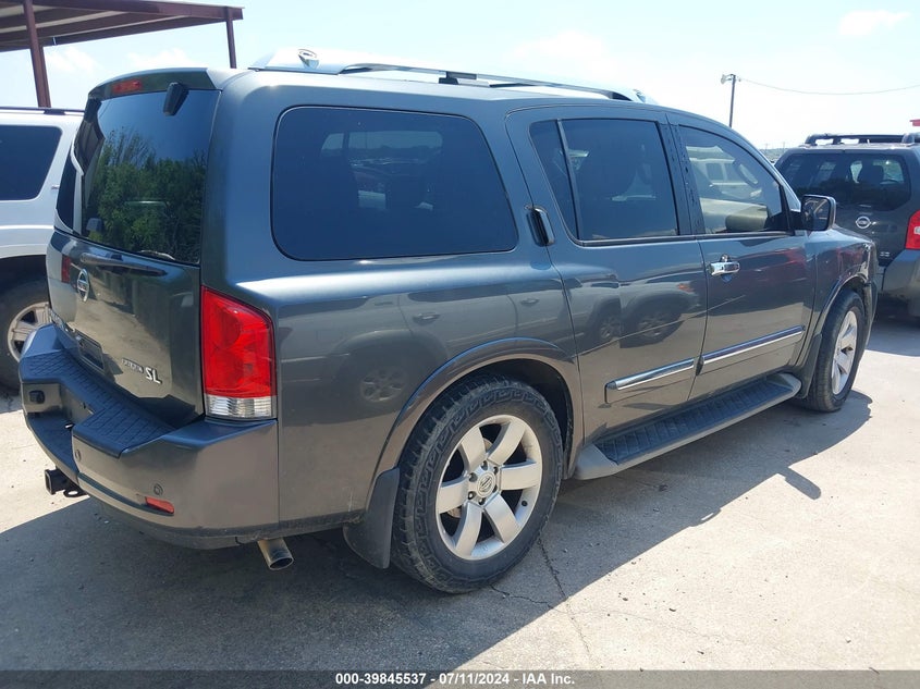 2012 Nissan Armada Sl VIN: 5N1BA0ND2CN619123 Lot: 39845537