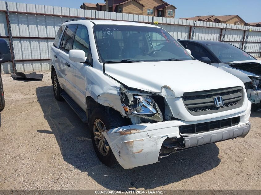 2004 Honda Pilot Ex-L VIN: 5FNYF18624B010407 Lot: 39845544