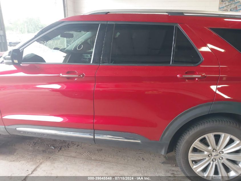 2020 Ford Explorer Limited VIN: 1FMSK8FH1LGD06128 Lot: 39845548