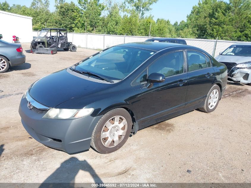 2010 Honda Civic Lx VIN: 2HGFA1F53AH310240 Lot: 39845592