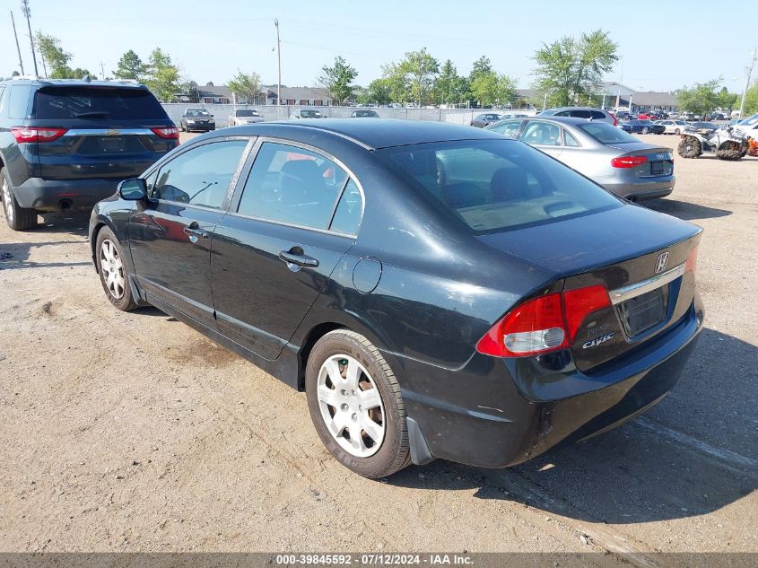 2010 Honda Civic Lx VIN: 2HGFA1F53AH310240 Lot: 39845592