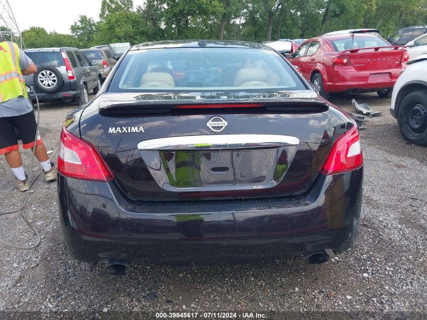 2010 Nissan Maxima 3.5 Sv VIN: 1N4AA5AP4AC809985 Lot: 39845617