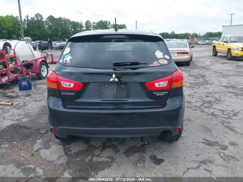 2015 Mitsubishi Outlander Sport Es VIN: 4A4AP3AU2FE041706 Lot: 39845630